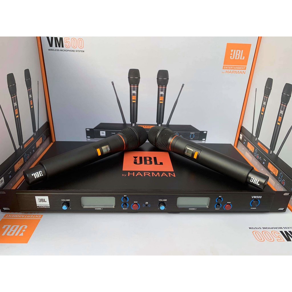 [Mã ELHACE giảm 4% đơn 300K] Micro không dây JBL VM500 , mic không dây