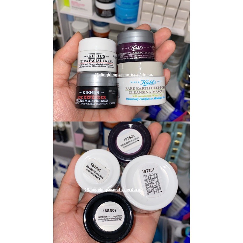 Kem dưỡng, mặt nạ Kiehls mini