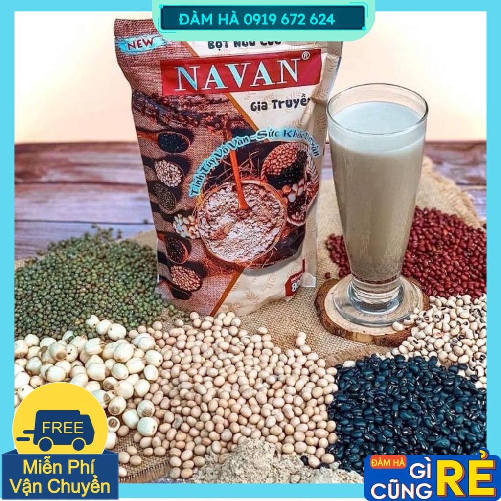 NGŨ CỐC NAVAN LỢI SỮA-TĂNG CÂN 800 gram