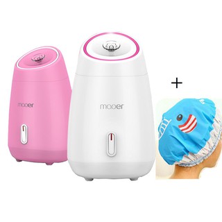 MÁY XÔNG HƠI MẶT THẢO DƯỢC, HOA QUẢ TỰ ĐỘNG 2 IN 1 MAOER+ Tặng chụp đầu tắm
