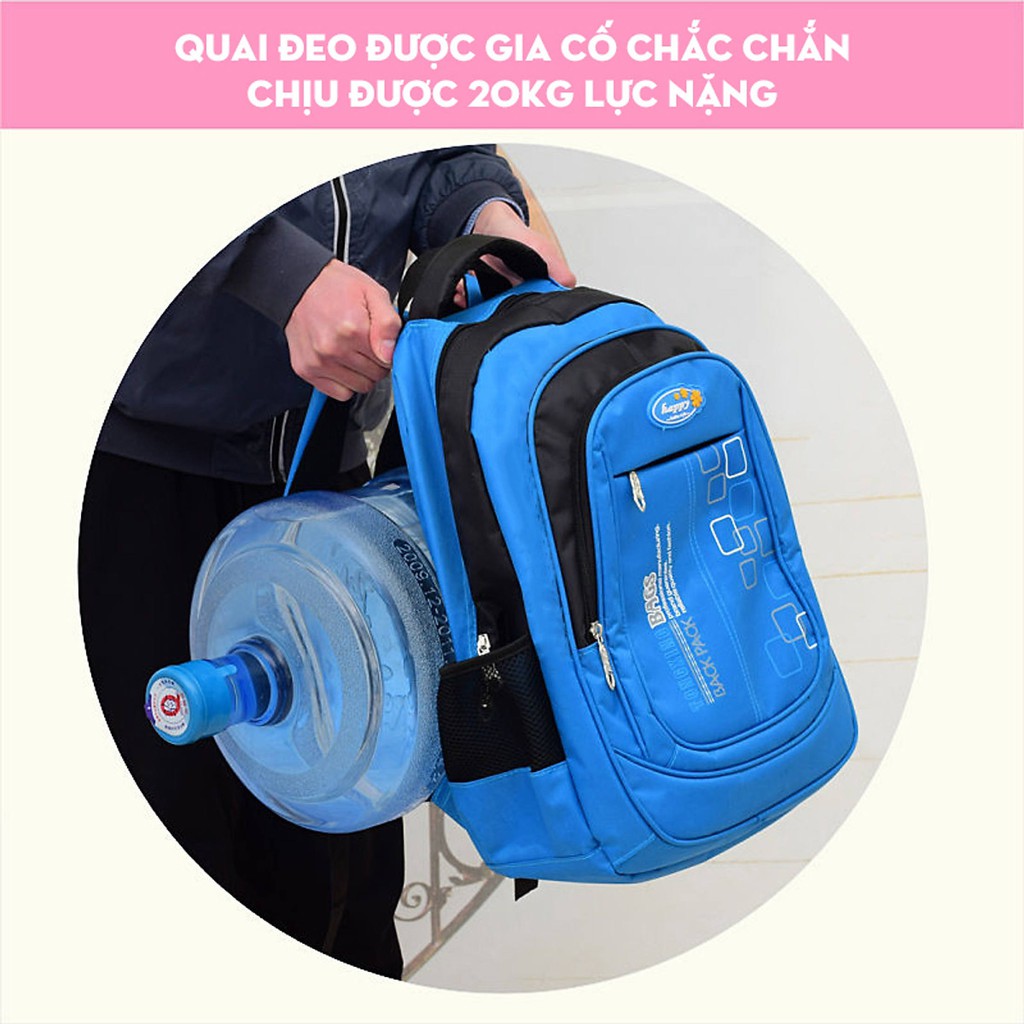 [Size 45]Cặp Học Sinh cấp 1, 2 nam nữ Chống Gù Chống Thấm nước Siêu Nhẹ,phong cách balo Nam Nữ thời trang Cao Cấp đi học