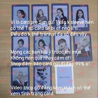 #MéoStore Có sẵn card pre TWICE của Synnara hàng chính hãng