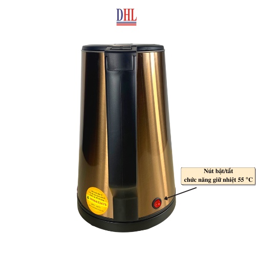 Ấm siêu tốc inox 3 lớp Mitomo ST-631  - Hàng chính hãng bảo hành 3 năm
