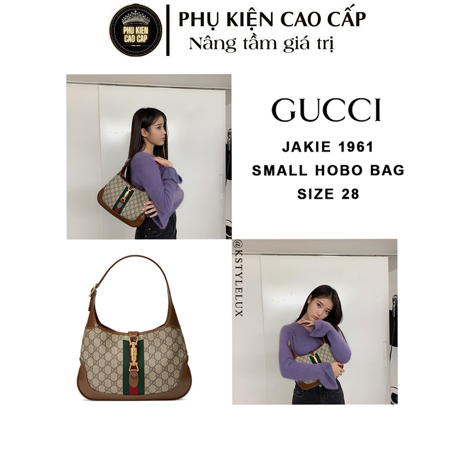 Túi xách cao cấp G.C Jackie 1961 hobo bag fullbox hãng size to