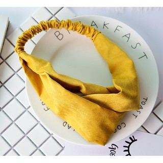 Băng đô turban trơn