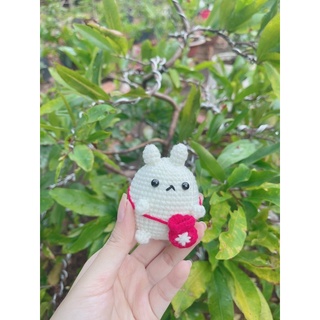 Móc Khoá Thỏ ĐEO TÚI Dream Handmade