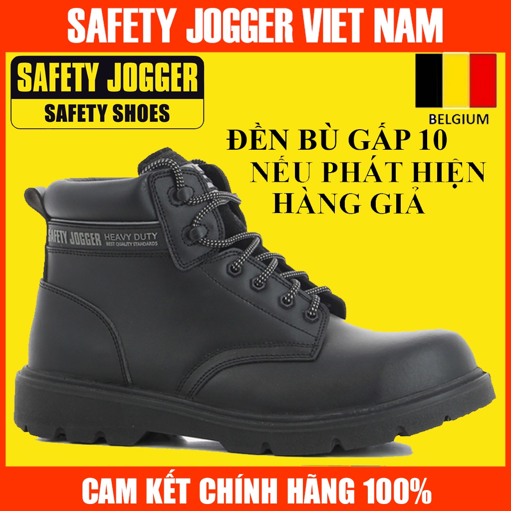 [CHÍNH HÃNG] Giày Bảo Hộ Lao Động Safety Jogger X1100N Cao Cổ