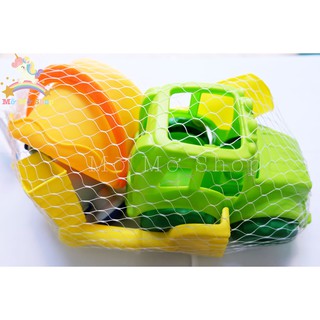 Bộ Đồ Chơi Xúc Cát Đi Biển : Hình Xe Tải Cho Bé [Đồ Chơi Nhựa]