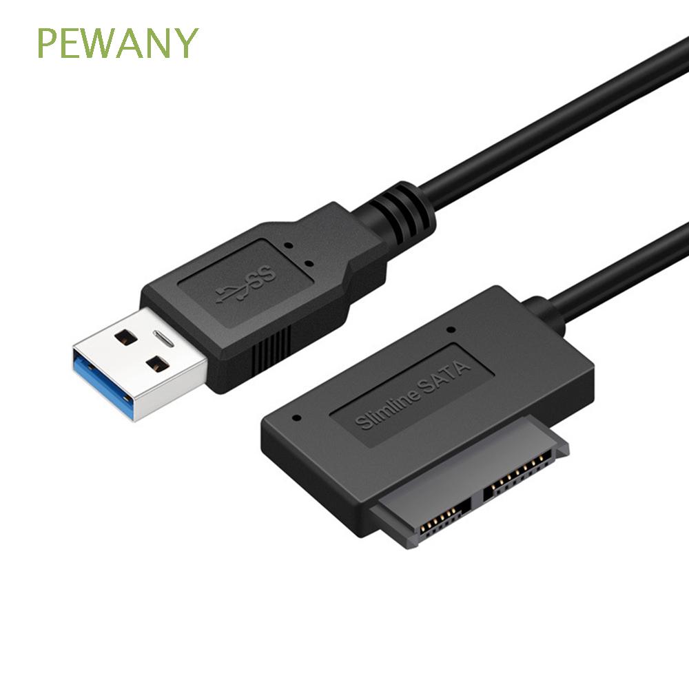 Cáp Chuyển Đổi Cổng Usb 3.0 Sang Sata 13pin Cho Ổ Cứng Laptop Cd / Dvd Rom Chất Lượng Cao