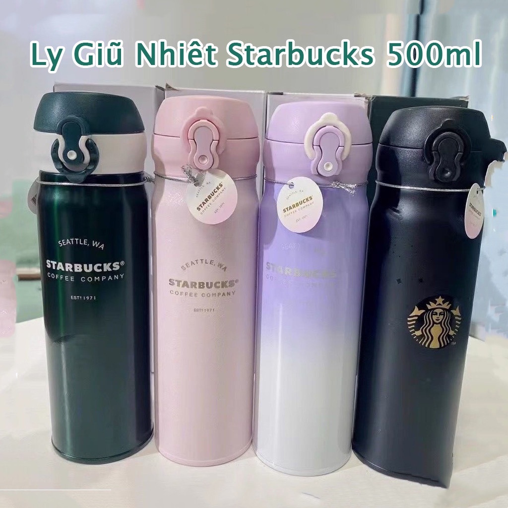 Bình giữ nhiệt Starbucks phiên giản giới hạn chất lượng cao 400/500ml