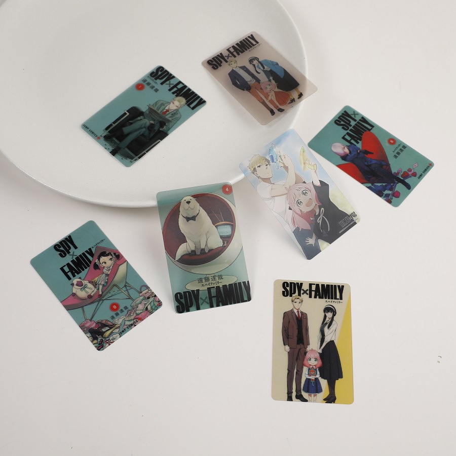 Set 16 Tấm Thẻ Ảnh Lomo Nhân Vật Jason SPY X FAMILY