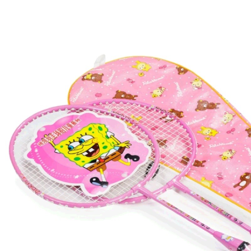 Vợt Cầu Lông Trẻ Em tiểu học tặng kèm túi đựng dễ thương, vợt Cầu Lông cho bé - LYLYSPORT