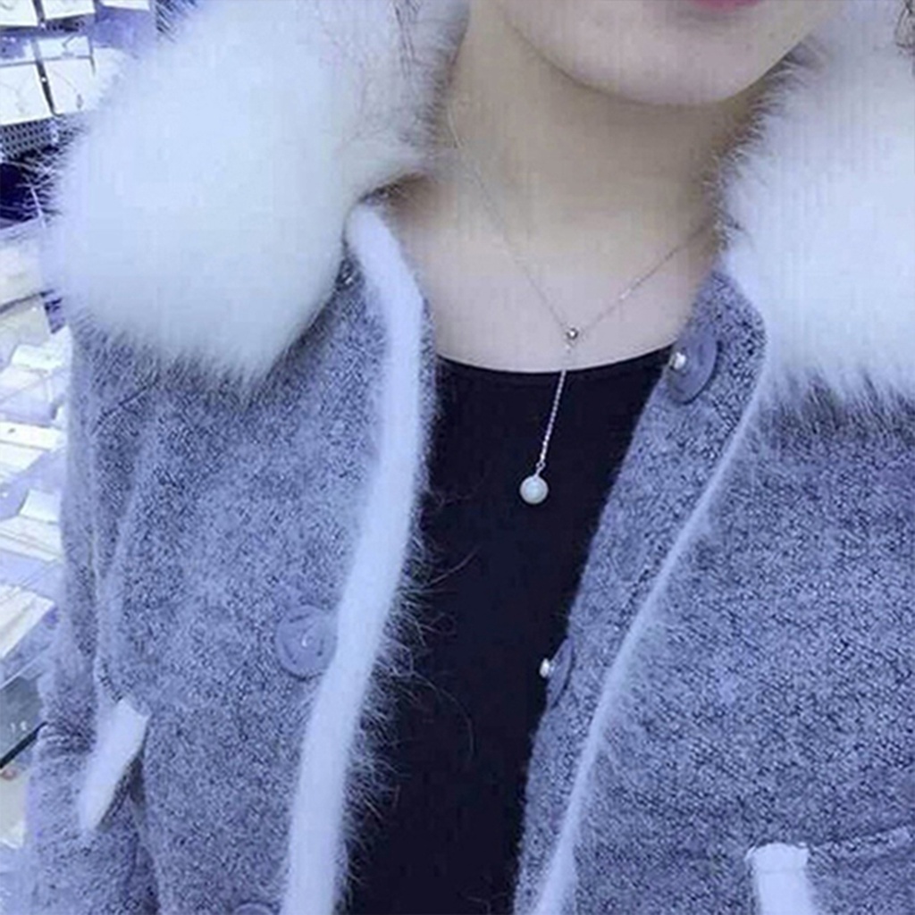 Dây chuyền hợp kim đính ngọc trai giả thời trang cho nữ