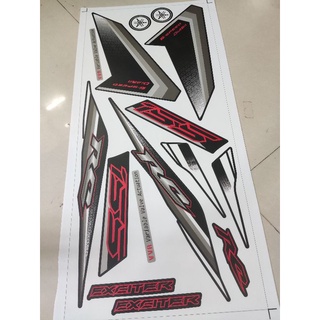 Tem Rời Exciter 155 Đen Nhám 2022