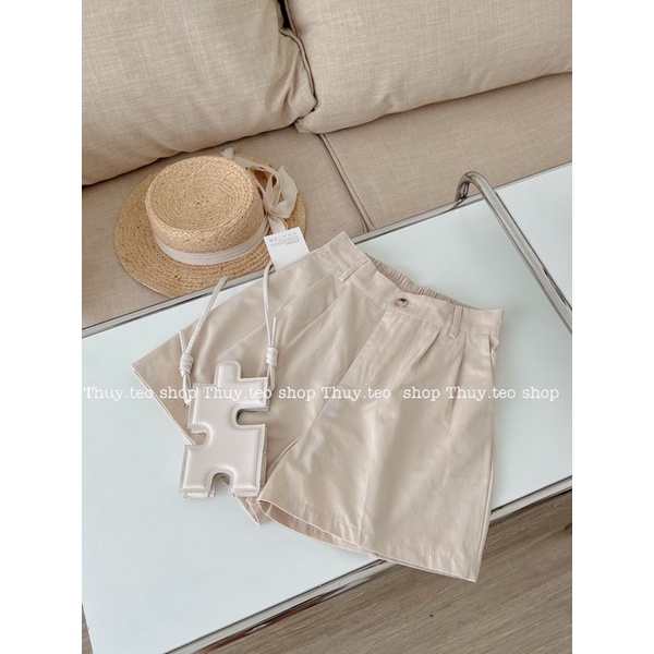 [Hàng mới] QUẦN SOOC TRƠN KAKI MỀM CẠP CAO 8901