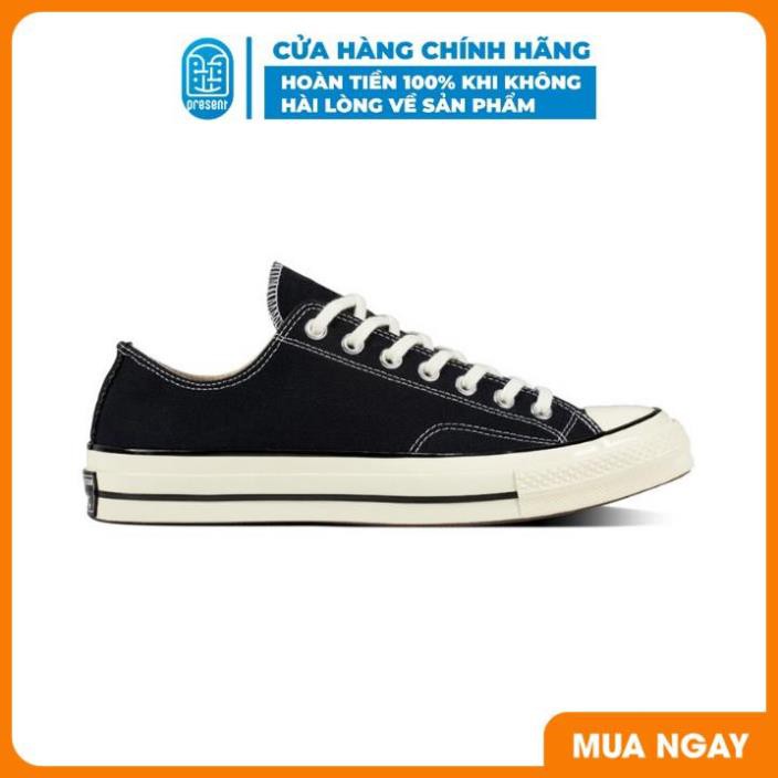 [FREESHIP - HÀNG AUTH KÈM BILL] Giày Sneakers Nam Converse 1970s Black White Thấp Cổ - Present Original Sneakers