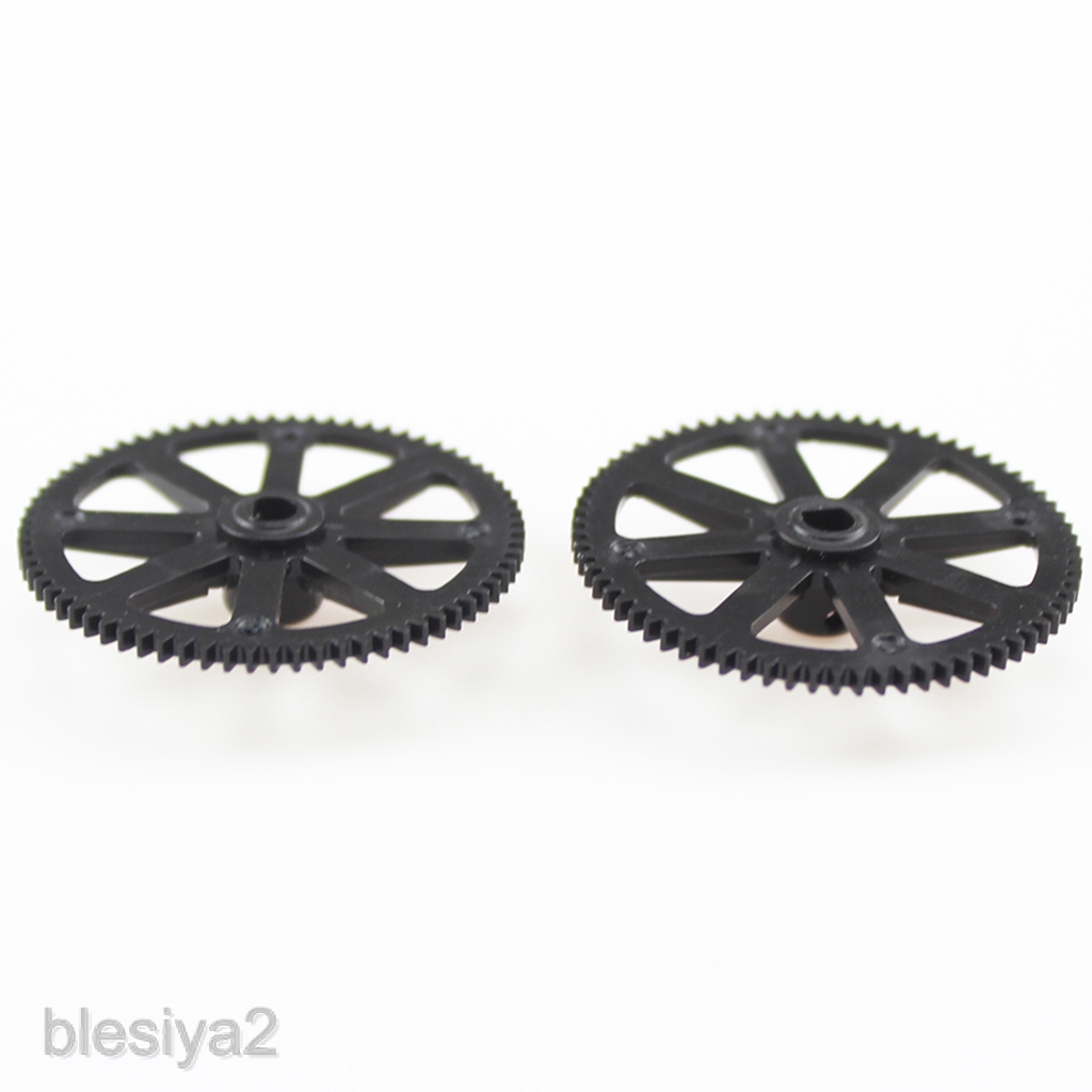 [BLESIYA2] 2 Pieces Main Gears Kit for WLTOYS XK K130 RC Model Helicopter Spare Parts