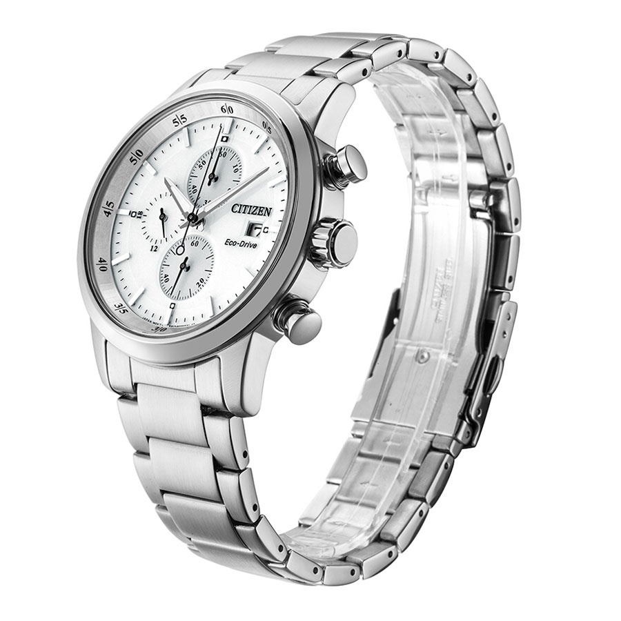 Đồng Hồ Nam Citizen Dây Thép Không Gỉ CA0610-52A - Mặt Trắng