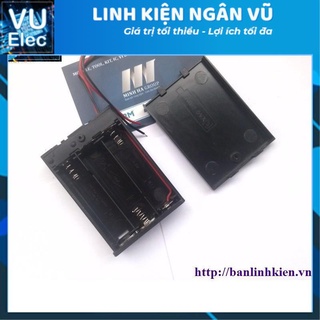 Hộp Đế Pin 3AA Có Nắp