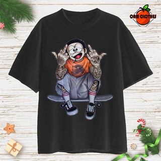 Áo thun unisex nobiluk - nobita middle finger cam clothes