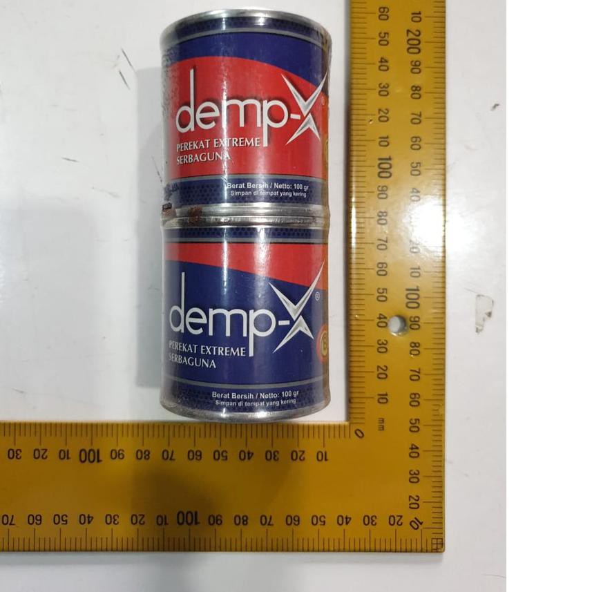 (Hàng Mới Về) Bộ 2 Tuýp Keo Epoxy 0.2 Kg Siêu Nhỏ 100 Gram Demp-X