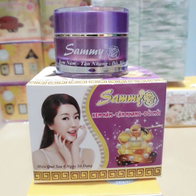 Kem nám tàn nhang đồi mồi sammy
