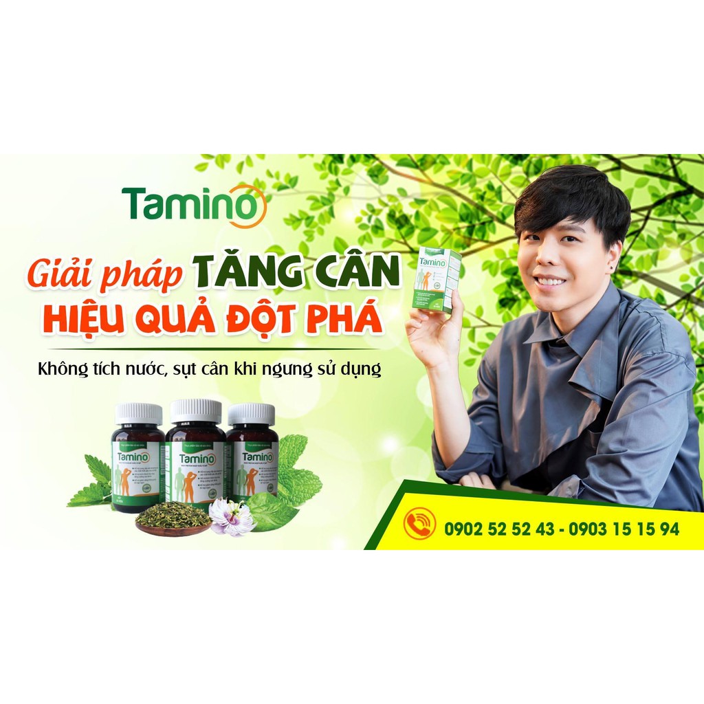 1 Hộp Viên Uống Tăng Cân TAMINO - Bổ Sung Hợp Chất Whey Protein từ Mỹ | BigBuy360 - bigbuy360.vn