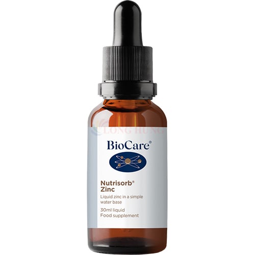 Kẽm dạng giọt Biocare Nutrisorb Zinc tăng cường sức đề kháng cho bé