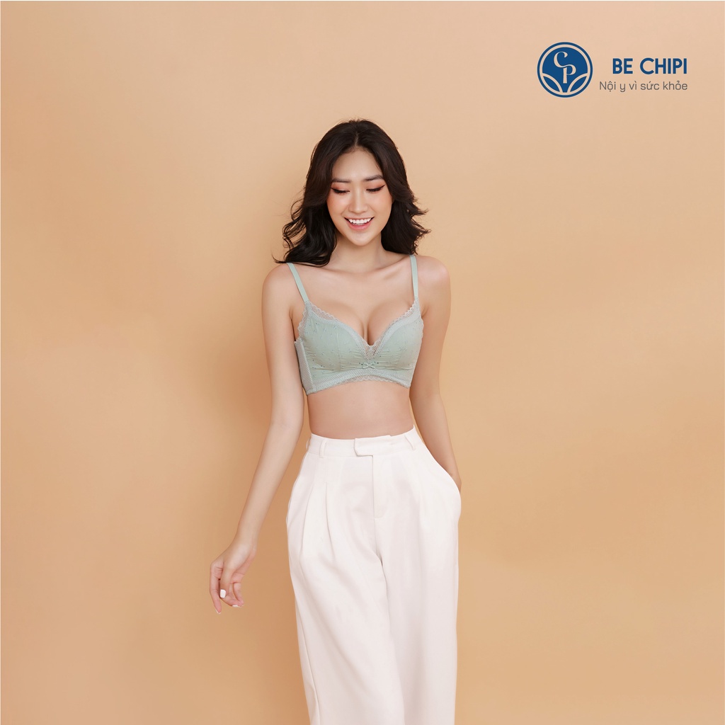 Áo Lót Không Gọng BECHIPI Có Ren Đệm Mỏng Nâng Ngực - AL2081 | BigBuy360 - bigbuy360.vn