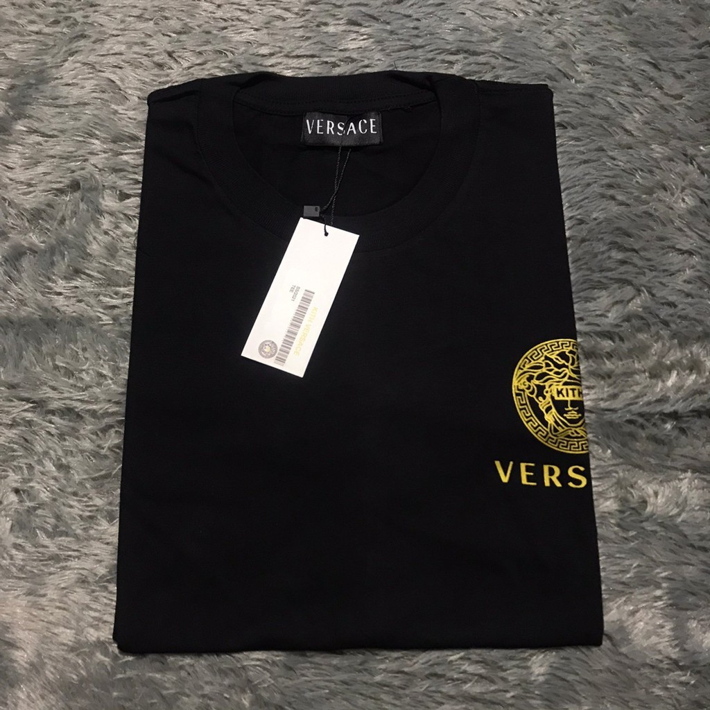 Versace Áo Thun In Logo Medusa Chất Lượng Cao