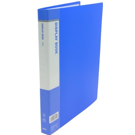 File Lá , Bìa  20 lá, 40 lá, 60 lá, 80 lá Màu Xanh Dương- Giúp Sắp Xếp, Bảo Quản ,Giấy Tờ ,Hồ Sơ Trở Nên Dễ Dàng .