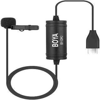 Micro thu âm cài áo Boya BY-DM2 Cổng Type C (FB242)