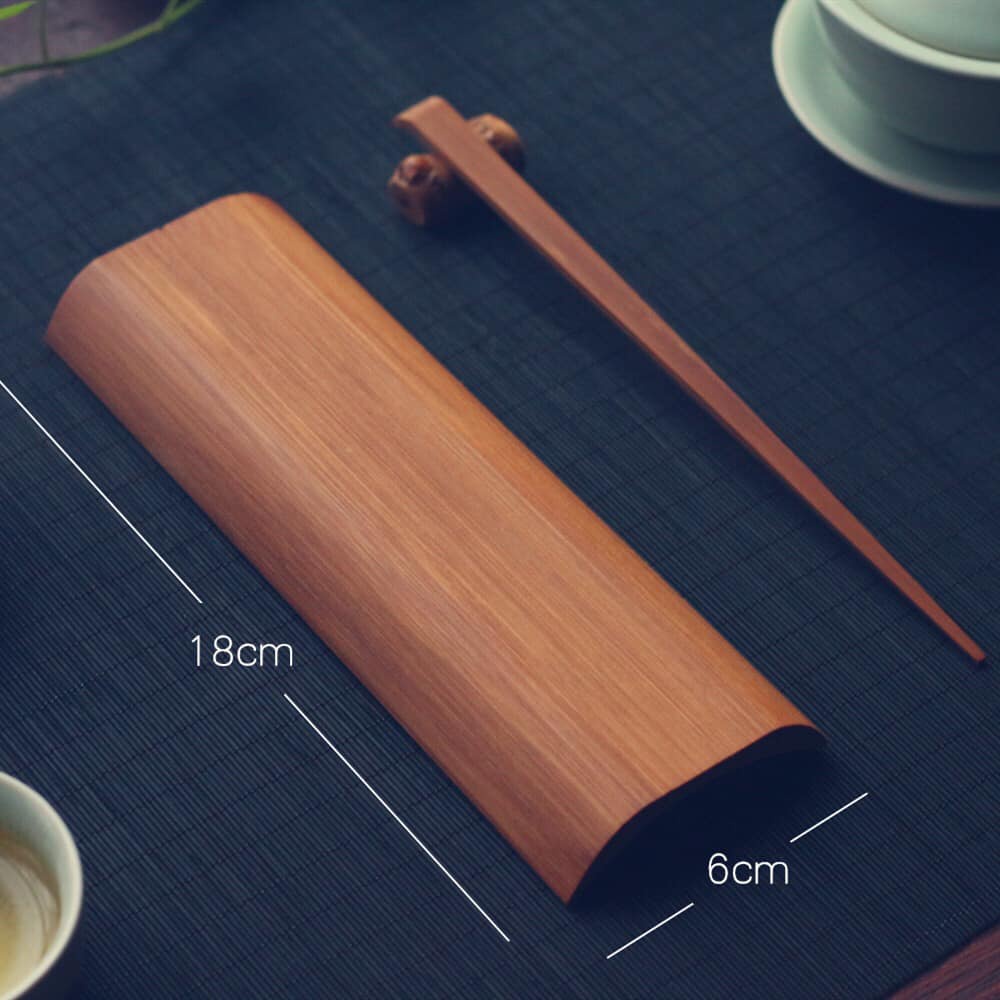 Bộ dụng cụ pha trà đạo, bộ cung nhãn tre Trúc Vân Lâu