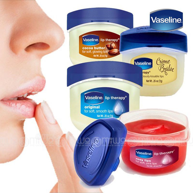 Hủ dưỡng môi vaseline 7g