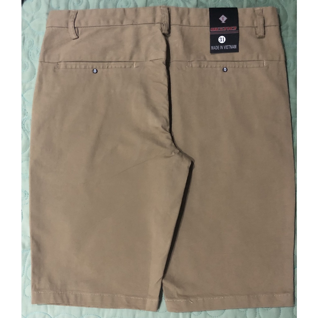 Quần short kaki nam cao cấp vải bố co giãn, quần short nam