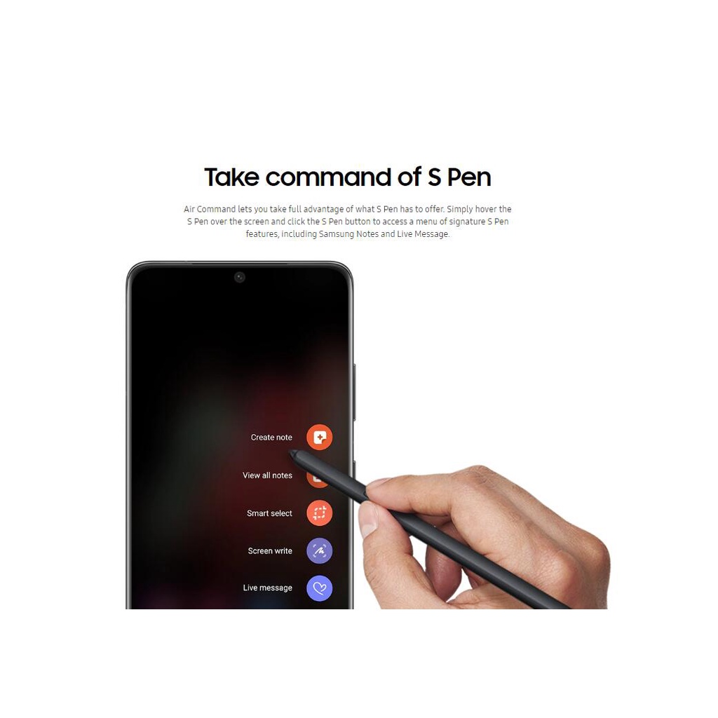 S-PEN For Galaxy S21 Ultra 5G S Pen Genuine SM-G998  Stylus Touch Pen BLACK