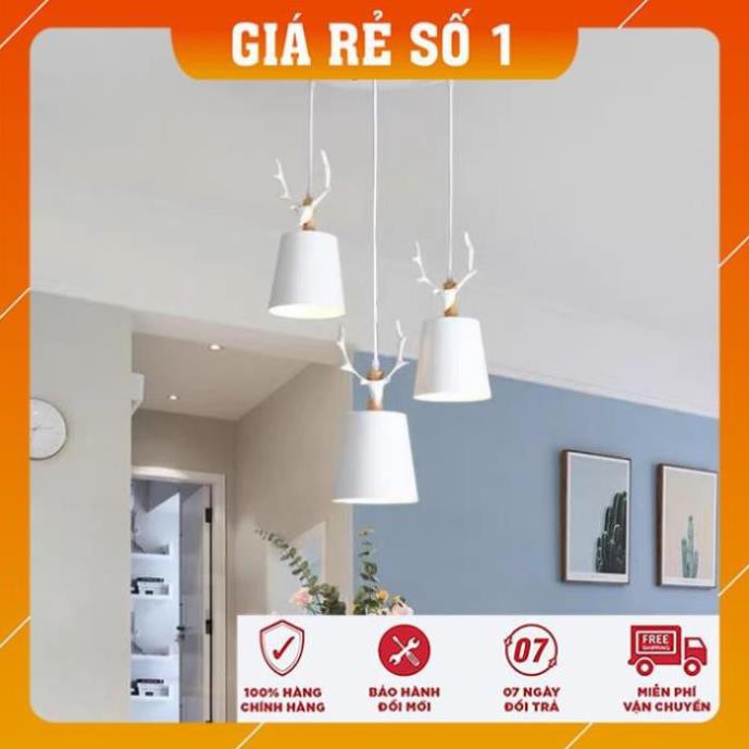 Đèn Thả Trần -  Đèn Thả Bàn Ăn Cao Cấp kèm bóng LED chuyên dụng và đế ốp trần