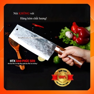 Dao thái 22 HTX DAO PHÚC SEN G03DD cán cẩm khâu đồng đỏ 22cm