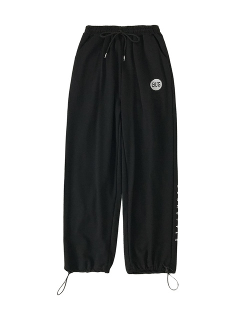 Quần jogger thun nam nữ freesize dáng suông BUS sẵn 3 màu cực ngầu | BigBuy360 - bigbuy360.vn