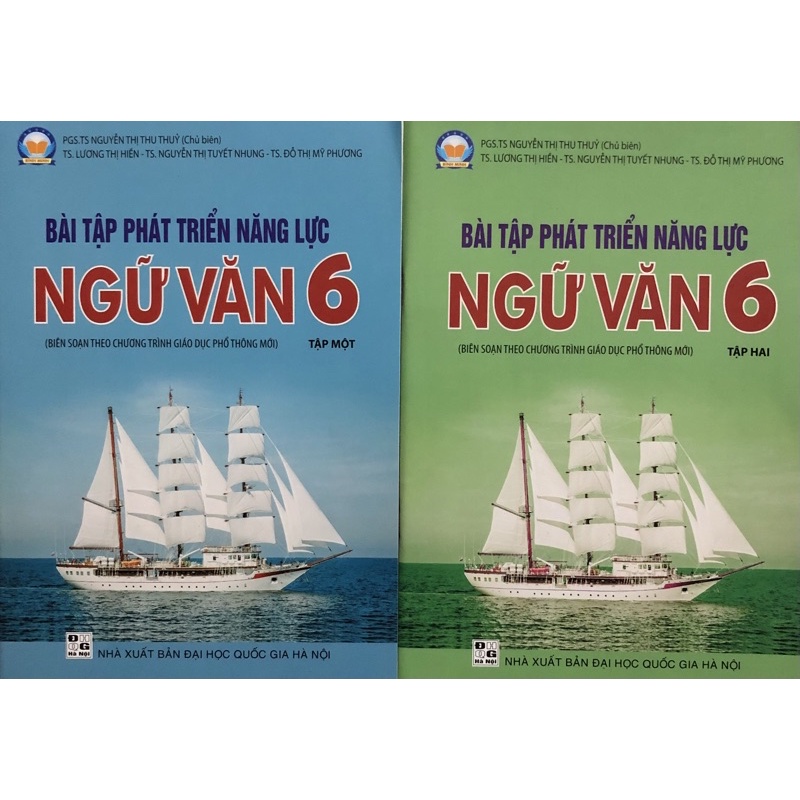Sách - Bài tập phát triển năng lực Ngữ Văn 6 Tập 1 + Tập 2