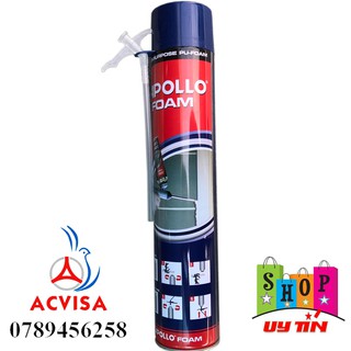 Xốp Phun Tủ Lạnh Dạng Xịt apollo loại to 750ML