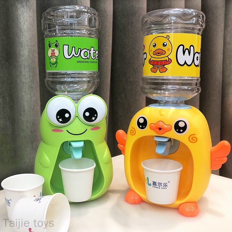 Bình rót nước mini cho bé, đồ chơi bình nước để bàn hình thú siêu yêu