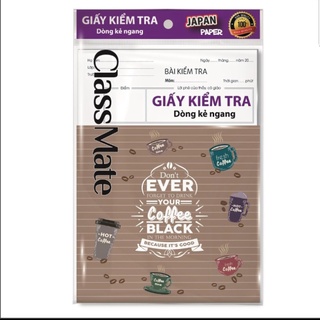 Giấy kiểm tra kẻ ngang Classmate-TP101