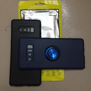 Ốp lưng dẻo Galaxy Note 8 Auto focus kiêm nhẫn iring