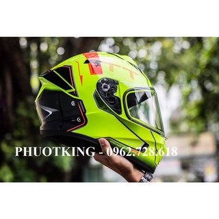 [Tặng găng 100k] Mũ bảo hiểm fullface YOHE 977