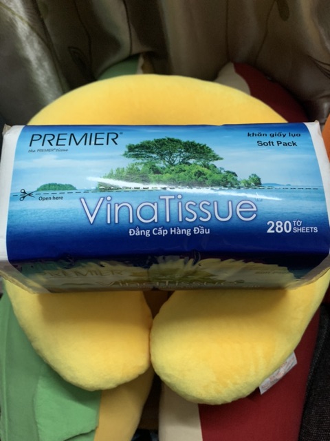 Khăn giấy rút Vina tissue 280 tờ