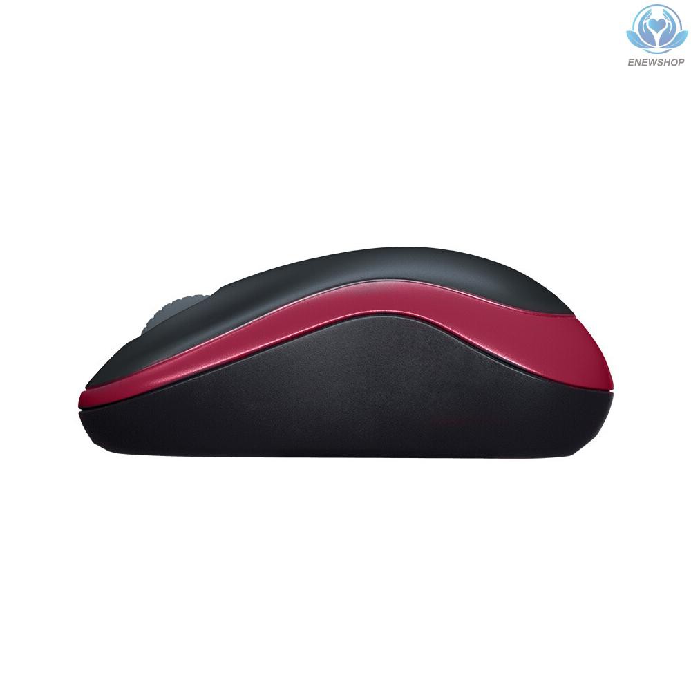 Chuột Máy Tính Không Dây Logitech M185 2.4g Màu Xám