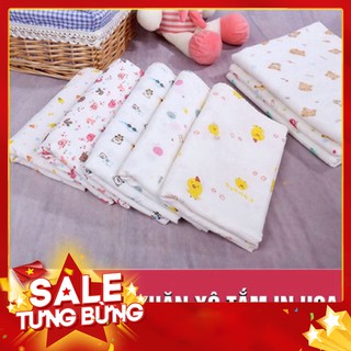 Combo 10 khăn tắm 4 lớp xô nhật