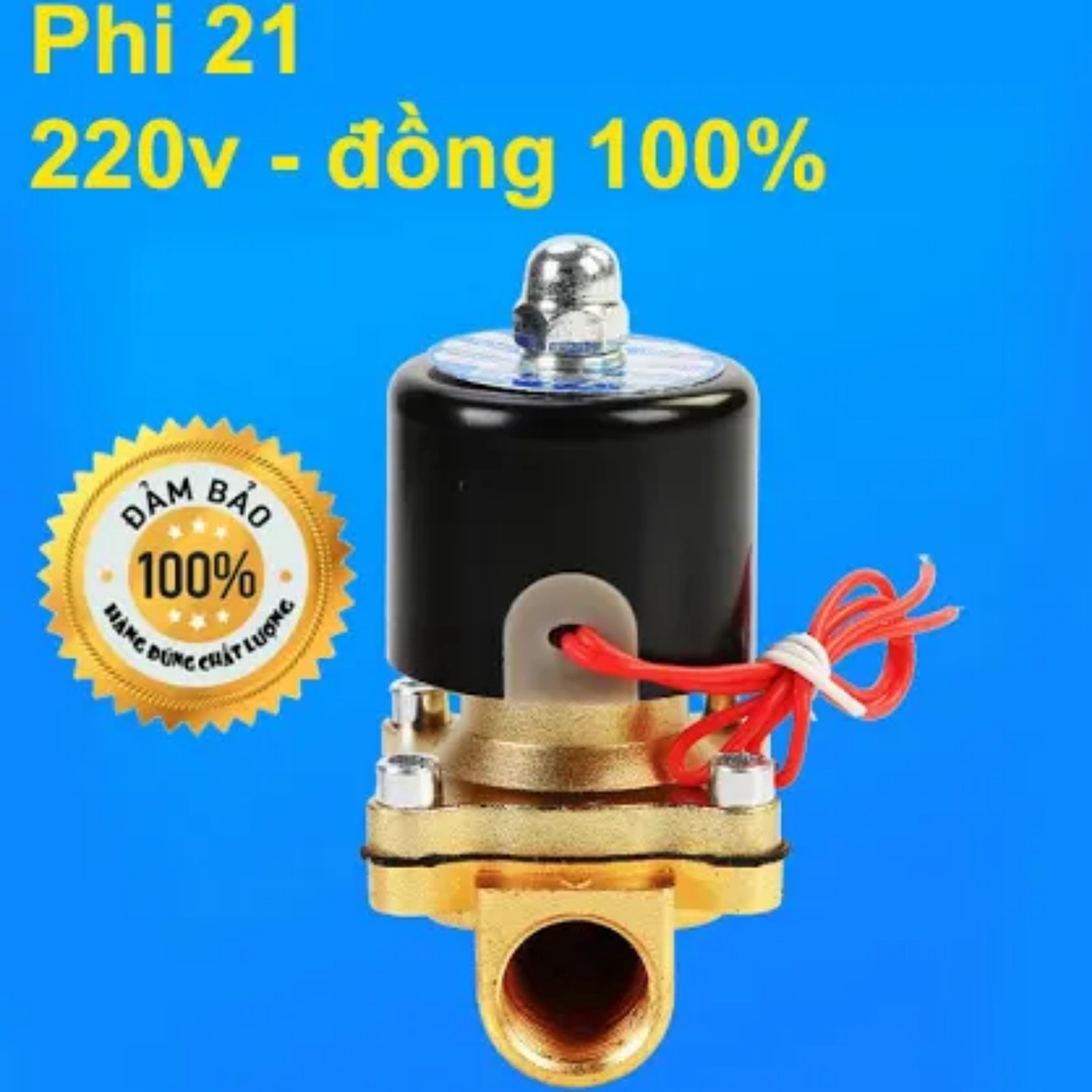 Van Điện Từ Phi 21-27 SOLENOID VALVE 220V Bảo Hành Chính Hãng