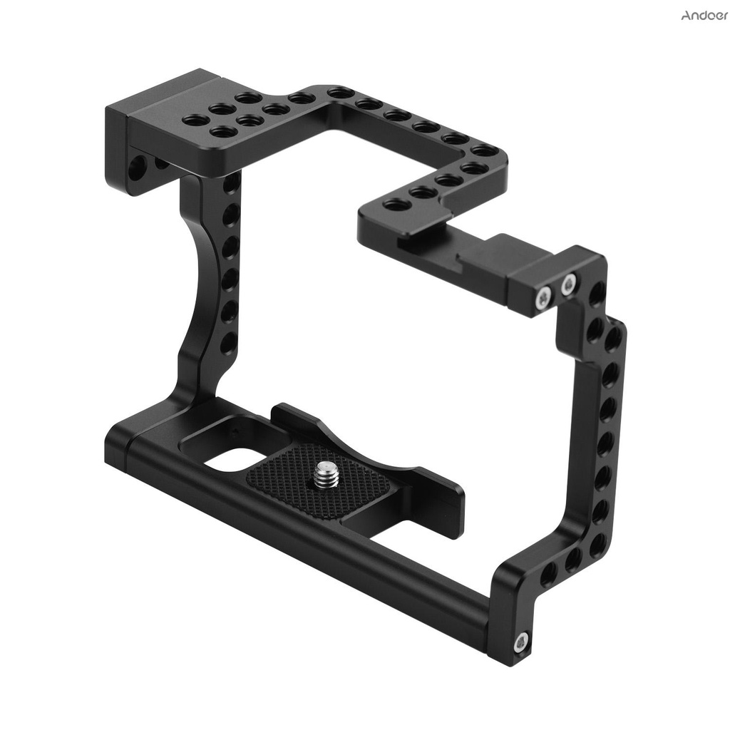 Khung Andoer Bằng Hợp Kim Nhôm Kèm Ngàm 1 / 4 Cho Máy Ảnh Canon M50